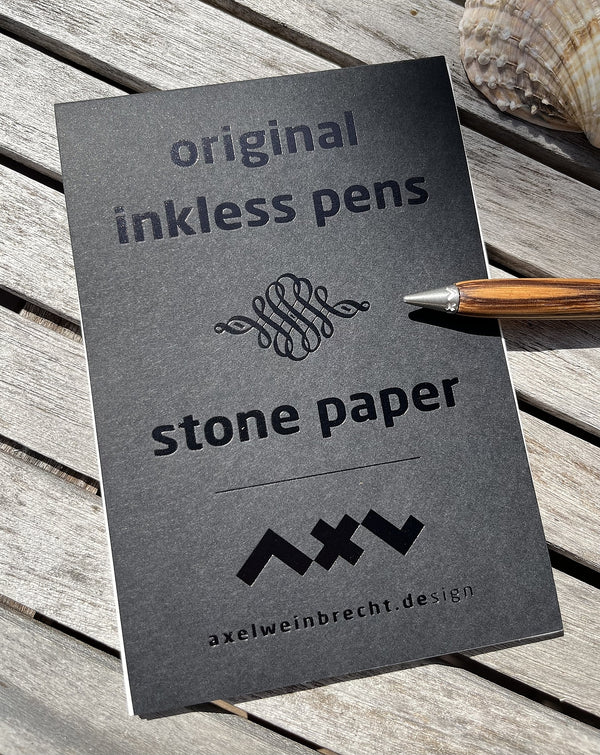 Bloc-notes AXL, papier de pierre, format A6
