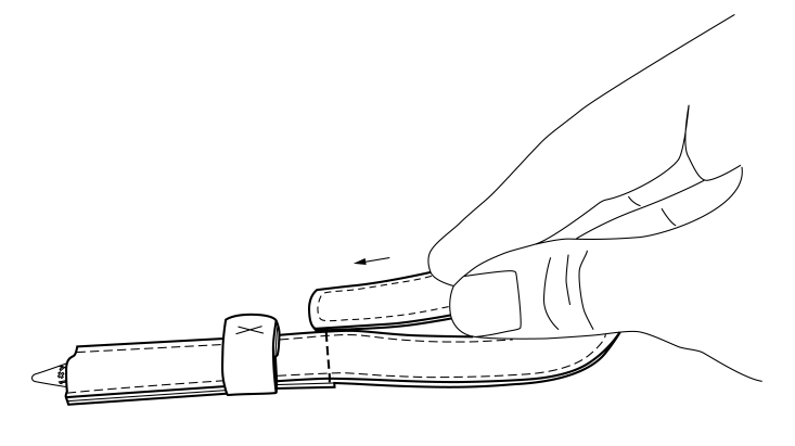 beta,leather pen large