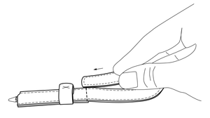 beta,leather pen large